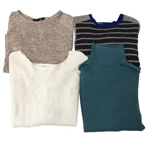 Mixed Brand Sweater Bundle Women Medium Rag & Bone Joie Cashmere Wool